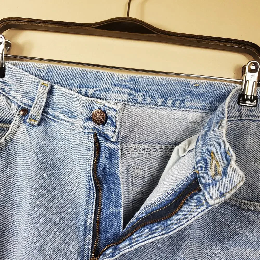 Vintage Lee Light Wash Straight Leg Jeans Size 34x32